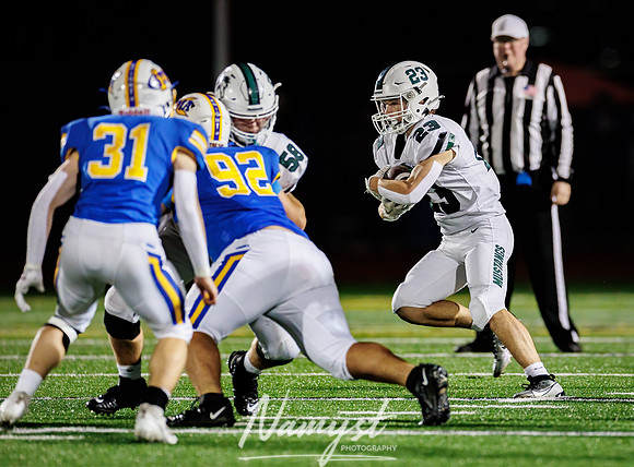 Mounds View vs STMA Varsity Football 97
