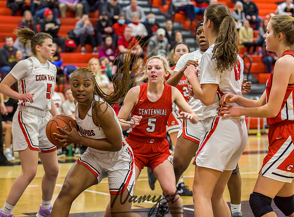 Centennial vs Coon Rapids Girls Varsity Basketball 055