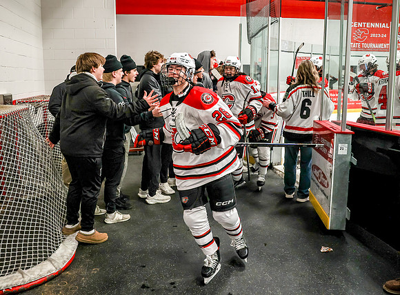 Centennial vs White Bear Lake Varsity Hockey 214
