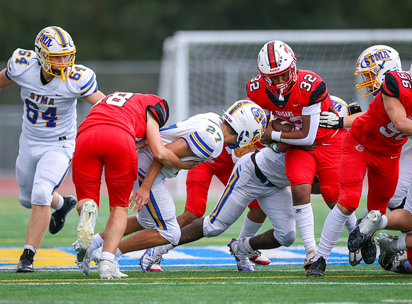Centennial vs STMA JV Football 200