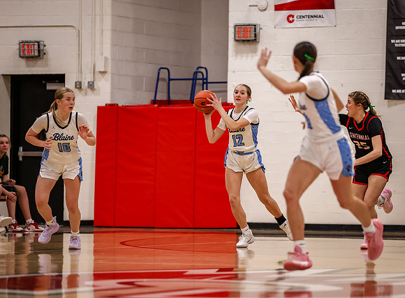 Centennial vs Blaine Girls Varsity Basketball 222