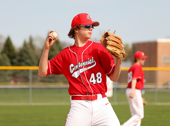 Centennial vs Spring Lake Park Baseball_28