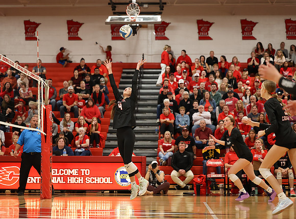 Centennial vs Blaine Girls Varsity Volleyball 76