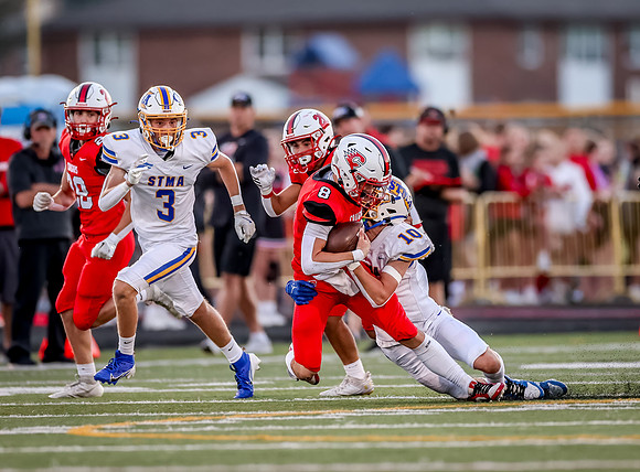 Centennial vs STMA Varsity Football 177