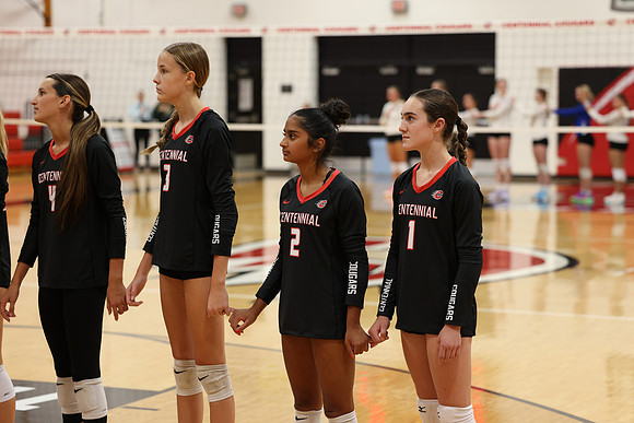 Centennial vs Cambridge-Isanti Girls Varsity Volleyball 19