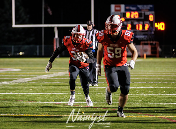 Centennial vs Burnsville Varsity Football 216