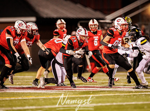 Centennial vs Burnsville Varsity Football 214