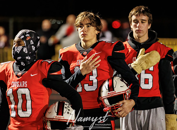 Centennial vs Burnsville Varsity Football 95