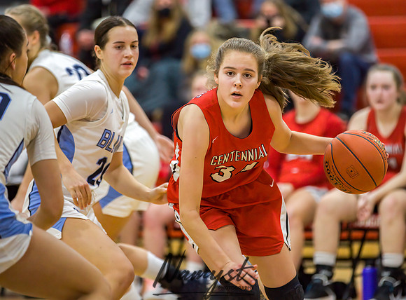 Centennial vs Blaine Varsity Basketball 082