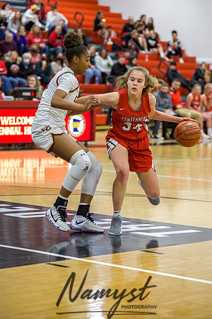 Centennial vs Maple Grove Girls Varsity Basketball 042