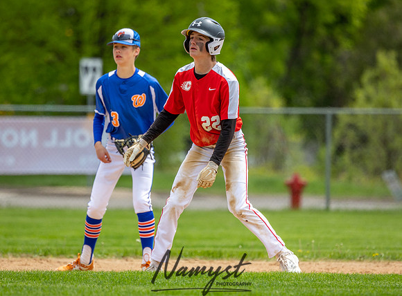 Centennial vs Washburn 9th Grade Baseball 384