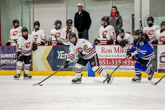 Centennial vs Roger JV Hockey 93