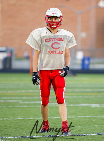Centennial High School Open Football Practice 478
