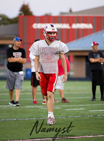 Centennial High School Open Football Practice 482