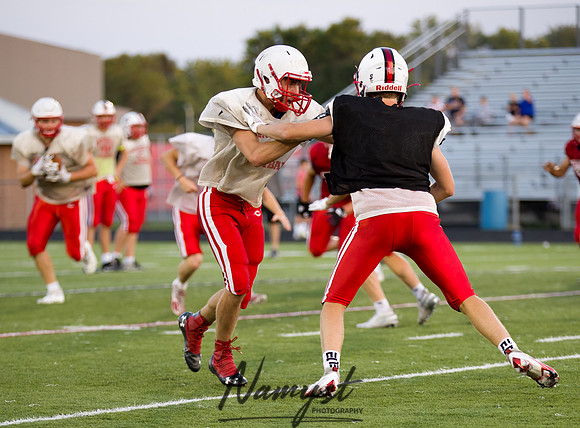 Centennial High School Open Football Practice 484