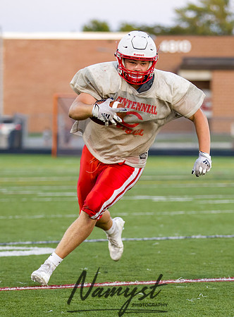 Centennial High School Open Football Practice 487