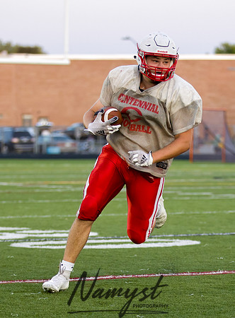 Centennial High School Open Football Practice 488