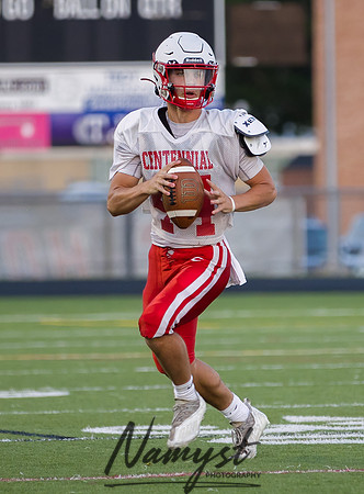 Centennial High School Open Football Practice 492