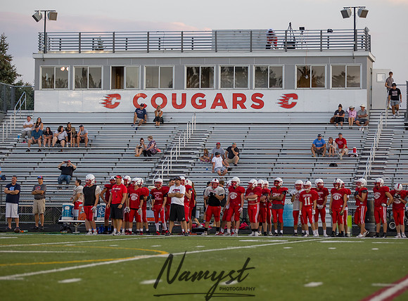 Centennial High School Open Football Practice 491