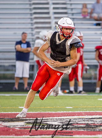 Centennial High School Open Football Practice 500
