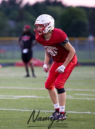 Centennial High School Open Football Practice 499