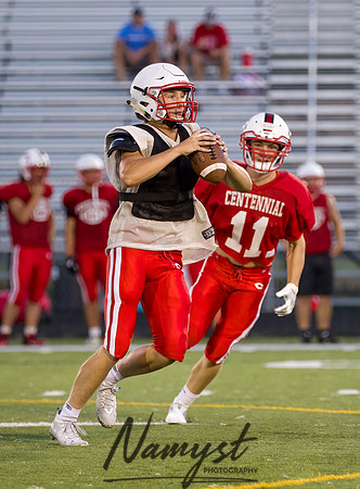 Centennial High School Open Football Practice 503