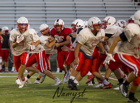 Centennial High School Open Football Practice 504