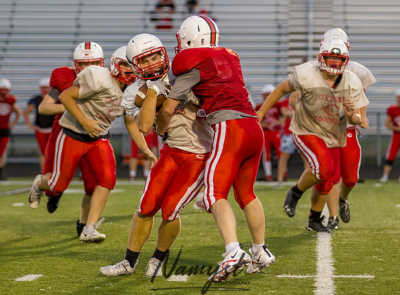 Centennial High School Open Football Practice 508