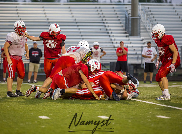 Centennial High School Open Football Practice 507