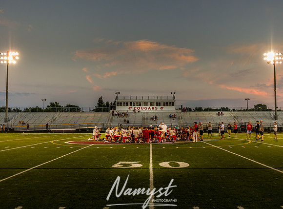 Centennial High School Open Football Practice 510