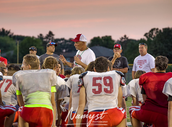 Centennial High School Open Football Practice 514
