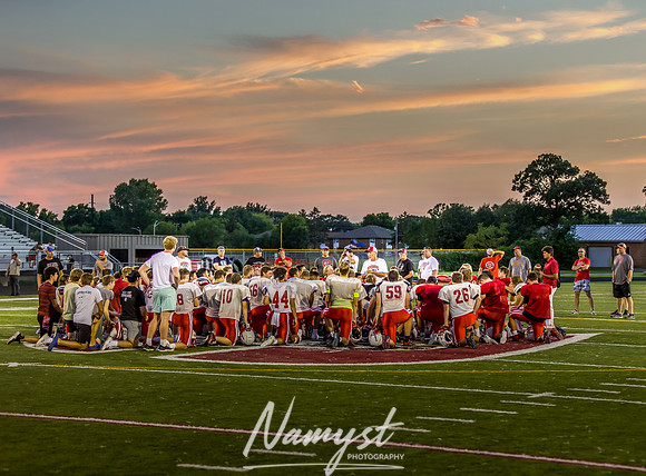 Centennial High School Open Football Practice 513