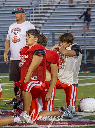 Centennial High School Open Football Practice 517