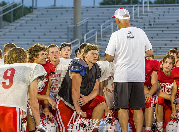 Centennial High School Open Football Practice 515
