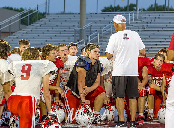 Centennial High School Open Football Practice 516
