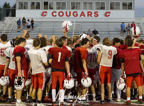 Centennial High School Open Football Practice 521