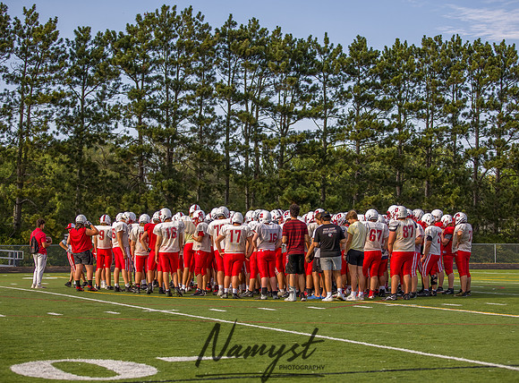Centennial High School Open Football Practice 385