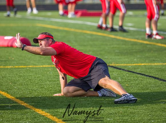 Centennial High School Open Football Practice 391