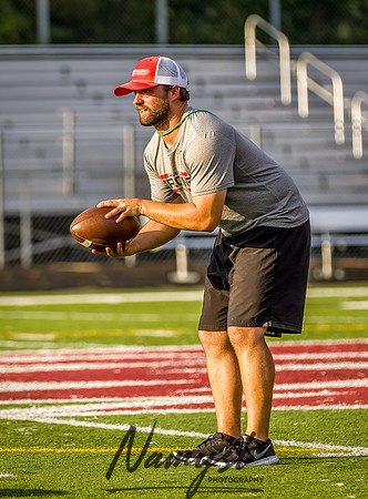 Centennial High School Open Football Practice 399