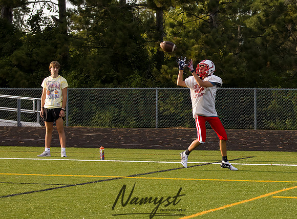 Centennial High School Open Football Practice 401