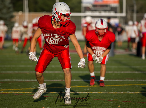 Centennial High School Open Football Practice 402