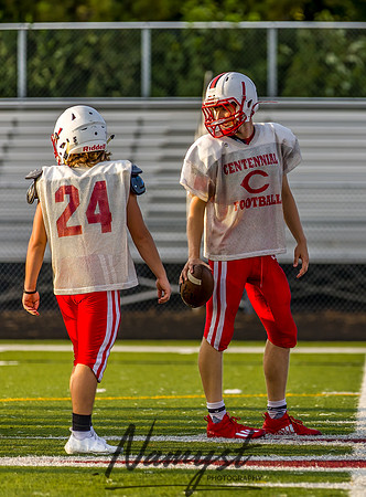 Centennial High School Open Football Practice 404