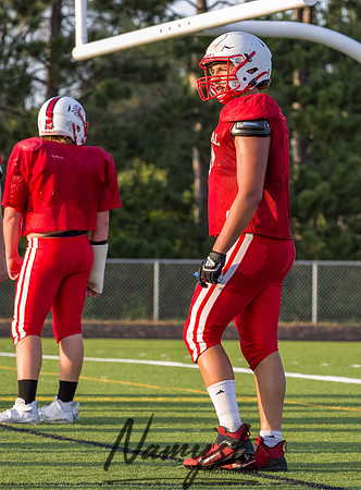 Centennial High School Open Football Practice 412