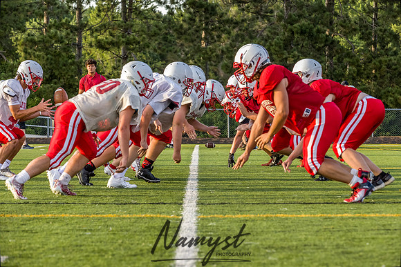 Centennial High School Open Football Practice 411