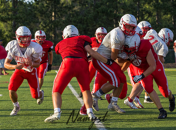 Centennial High School Open Football Practice 416