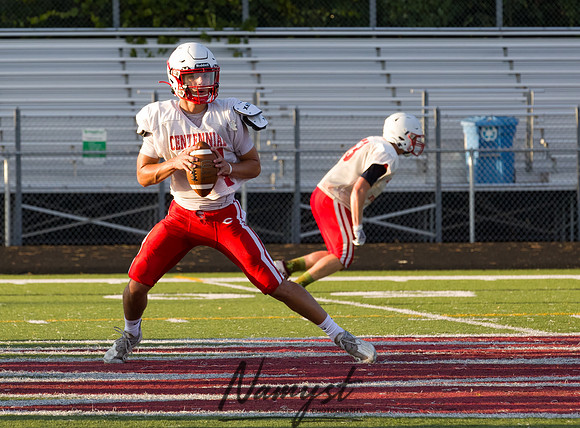 Centennial High School Open Football Practice 422