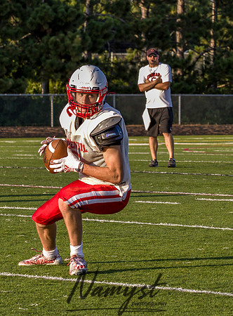 Centennial High School Open Football Practice 427