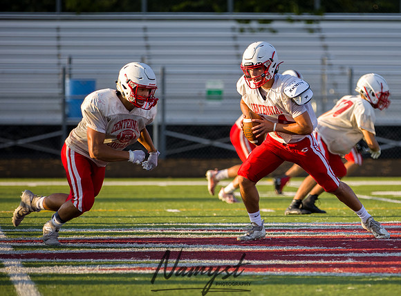 Centennial High School Open Football Practice 430