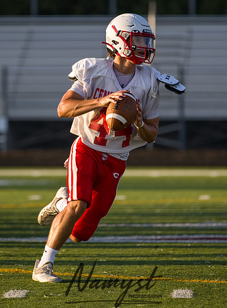 Centennial High School Open Football Practice 434