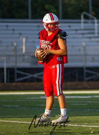 Centennial High School Open Football Practice 439